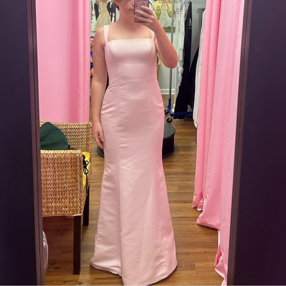 Bella Bridesmaid Amsale Ida Dress in Ballet